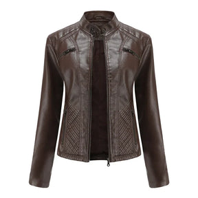 Jaqueta Feminina Casual com Zíper Estilo Streetwear - (Promoção de Inverno 2026)