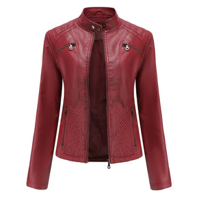 Jaqueta Feminina Casual com Zíper Estilo Streetwear - (Promoção de Inverno 2026)