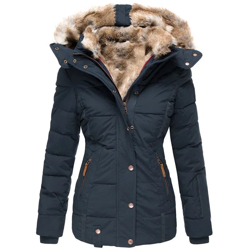 Jaqueta Feminina Puffer Forrada Ashley