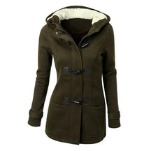 Casaco Feminino Básico com Capuz e Zíper - Sobretudo Casual para Outono/Inverno - (Promoção de Inverno 2026)