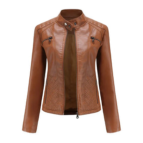 Jaqueta Feminina Casual com Zíper Estilo Streetwear - (Promoção de Inverno 2026)