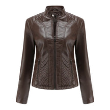 Jaqueta Feminina Estilo Biker com Zíper Luxy - (Promoção de Inverno 2026)