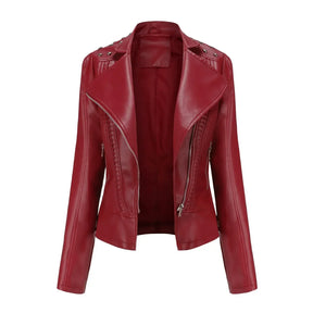 Jaqueta Feminina Fashion Style Estilo Biker com Zíper - (Promoção de Inverno 2026)