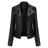 Jaqueta Feminina Fashion Style Estilo Biker com Zíper - (Promoção de Inverno 2026)