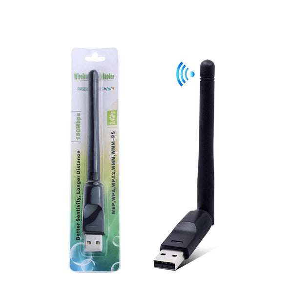 Adaptador Wifi Usb - Velocidade Turbo Eletrônicos (Wifi USB 1) Dm Stores 