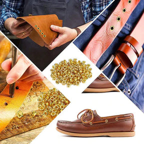 Alicate aplicador de ilhós + 400 Botões de Brinde Ferramentas (Alicate 3) Dm Stores 