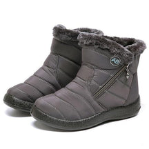 AnneBe - Bota Confort Flex Aveludada Inverno FEMININO - CALÇADOS - BOTA AVELUDADA Dashui Cinza 35 