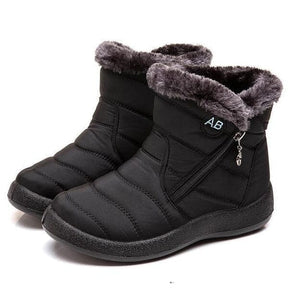 AnneBe - Bota Confort Flex Aveludada Inverno FEMININO - CALÇADOS - BOTA AVELUDADA Dashui Preto 35 