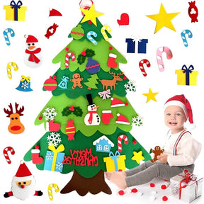 Árvore de Natal Super Divertida ADR 30 Peças + Brinde Luz de Led 5M Decoração (Árvore de natal 1) Dm Stores 