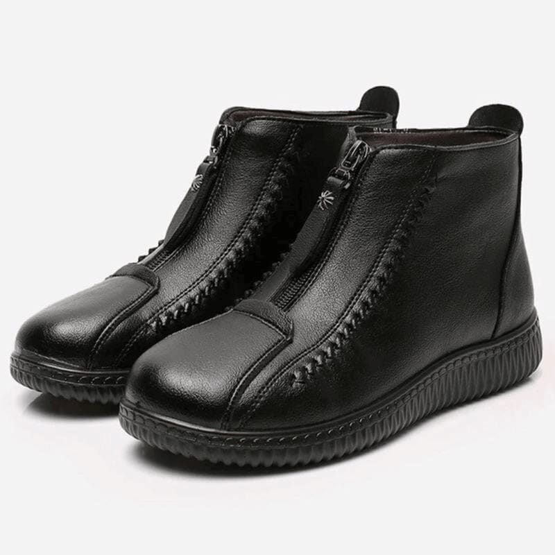 Bota de Inverno Impermeável com Interior Aveludado Hot Comfort FEMININO - CALÇADOS - BOTA DE INVERNO 2 Dashui Preto 34 