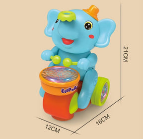 Brinquedo Musical Elefante Mágico - Interativo UNISSEX - BRINQUEDO - ELEFANTE MUSICAL Dm Stores 