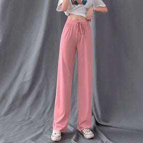 Calça de Seda Feminina - SilkPants Roupas (Calça Feminina 5) Dm Stores PP Rosa 