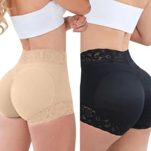Calcinha Modeladora Afina Cintura e Modela o Bumbum - Compre 1 e leve 2 Roupas (Sutiãs e Calcinhas 9) Dm Stores Preto + Bege PP 