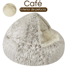 Caminha CalmPet 2 em 1 CASA - ACESSÓRIO - CAMA PET Dm Stores Café 
