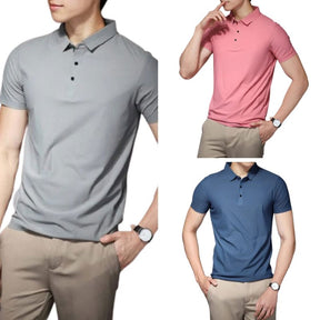 Camiseta Masculina Premium ComfortDry – Anti-Amassado, Anti-Odor e Ultra Confortável MASCULINO - ROUPAS - CAMISA COMFORTDRY Dm Stores 
