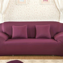 Capa De Sofá EleganceFit Casa e Cozinha - 27 A minha loja Roxo 1 Lugar 90 a 140cm 