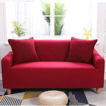 Capa De Sofá EleganceFit Casa e Cozinha - 27 A minha loja Vermelho 1 Lugar 90 a 140cm 