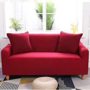 Capa De Sofá EleganceFit Casa e Cozinha - 27 A minha loja Vermelho 1 Lugar 90 a 140cm 