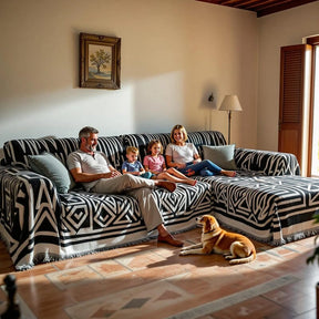 Capa Protetora PetZen™ – Proteção Total Contra Pelos, Odores e Arranhões UNISSEX - DECORAÇÃO - CAPA SOFA Dm Stores 