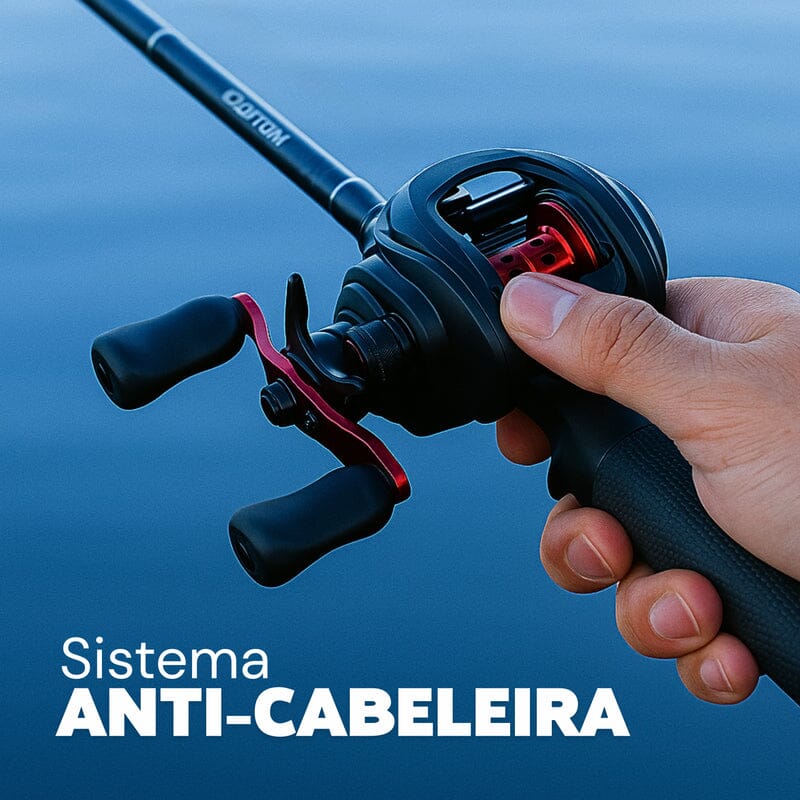 Carretilha Abu Garcia Black MAX3 Anti-Cabeleira + Óculos SHIMANO de BRINDE Dm Stores 