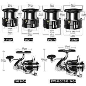 Carretilha Shimano Stella SW Roda Giratória em Metal UNISSEX - PESCA - CARRETILHA 4 Dm Stores 
