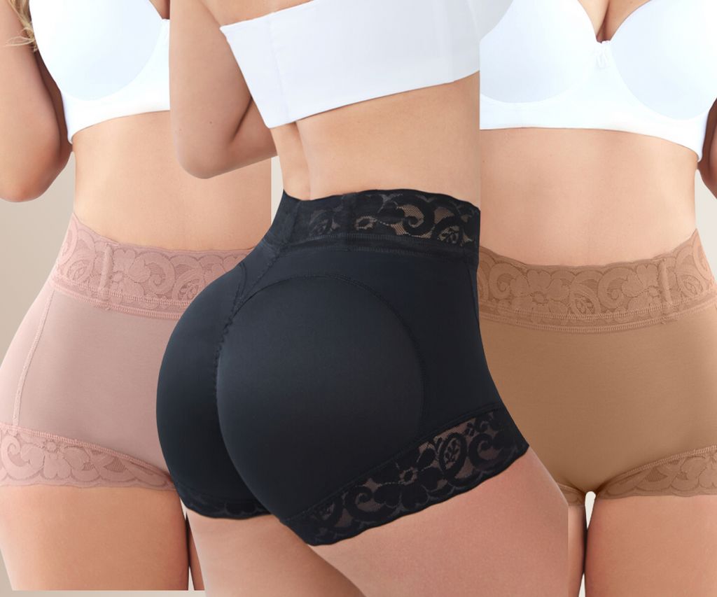 Compre 1 e Leve 3 | Calcinha Modeladora SculptFit – Modela com Conforto e Zero Marcas FEMININO - SAÚDE E BELEZA - CINTA MODELADORA Dm Stores 3x - Uma de cada PP 
