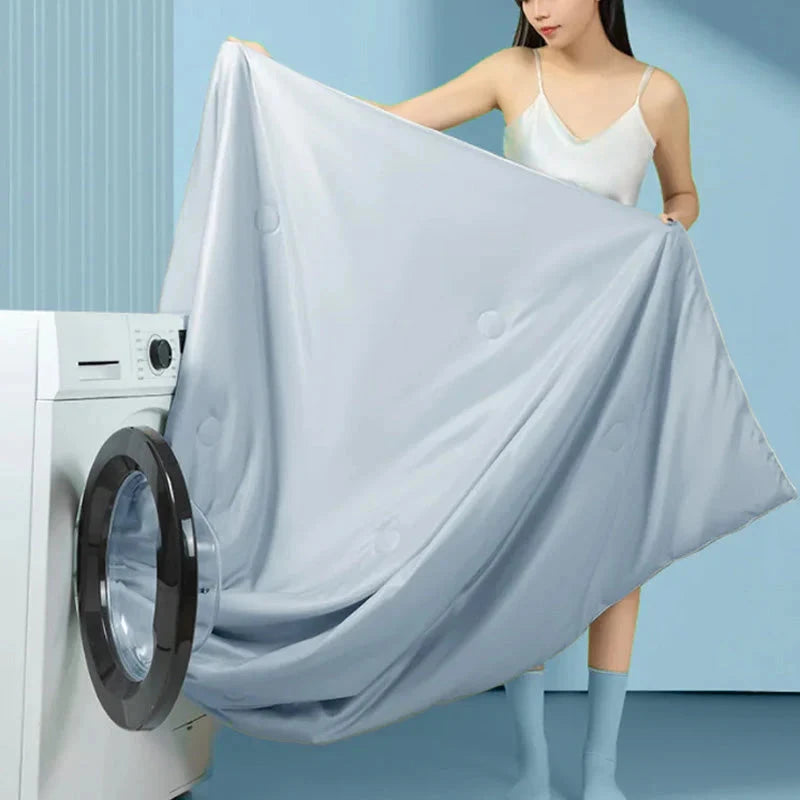 Conjunto de Cama de Seda Gelada Para o Verão [Compre 1 Leve 2] UNISSEX - CASA - CAMA, MESA & BANHO - CONJUNTO DE CAMA Dm Stores 