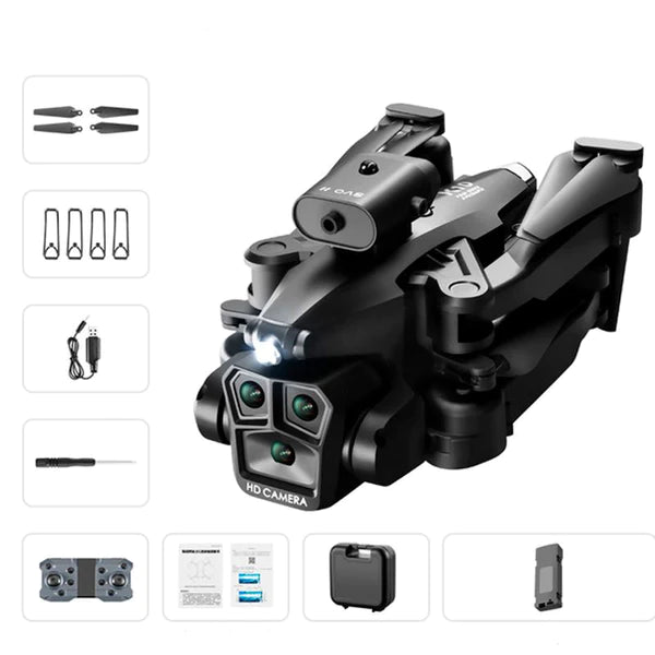 Drone Profissional com Câmera 8K UltraHD Gps Wifi e Desvio Automático - K10 Max Eletrônicos (Drone 2) Dm Stores 1 Bateria 