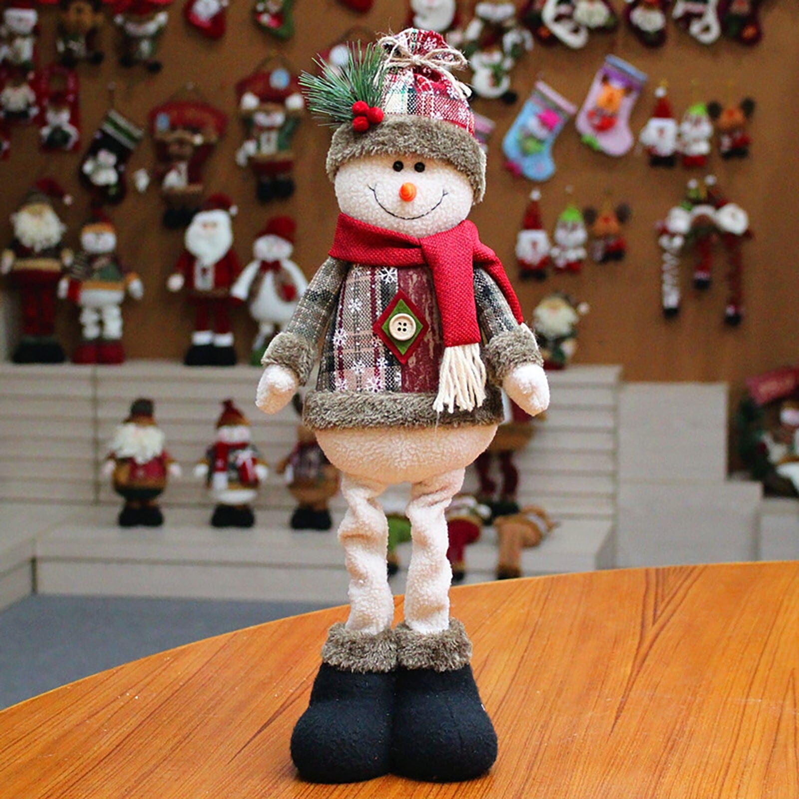 Encantos de Natal - Kit Bonecas Festivas Papai Noel, Boneco de Neve e Rena [Leve 3 Pague 2] UNISSEX - DECORAÇAO - BONECOS NATAL 1 Dm Stores 