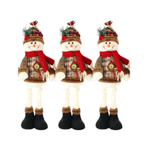 Encantos de Natal - Kit Bonecas Festivas Papai Noel, Boneco de Neve e Rena [Leve 3 Pague 2] UNISSEX - DECORAÇAO - BONECOS NATAL 1 Dm Stores Boneco de Neve/Boneco de Neve/Boneco de Neve 