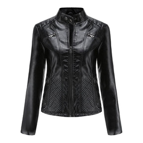 Jaqueta Feminina Casual com Zíper Estilo Streetwear - (Promoção de Inverno 2026)