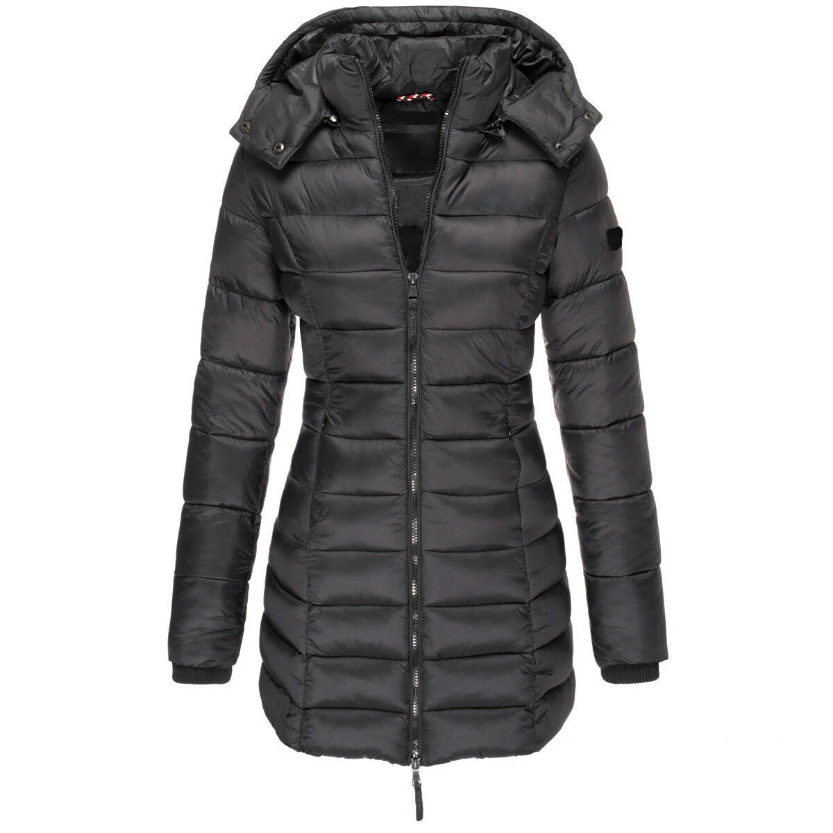 Casaco Feminino de Inverno com Capuz e Zíper - Acolhedor, Elegante e Leve - (Promoção de Inverno 2026)