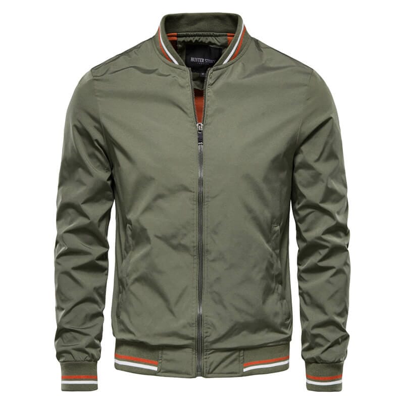 Jaqueta Casual Masculina – Premium Madrid MASCULINO - ROUPAS - JAQUETA 1 Dm Stores Verde Militar P 