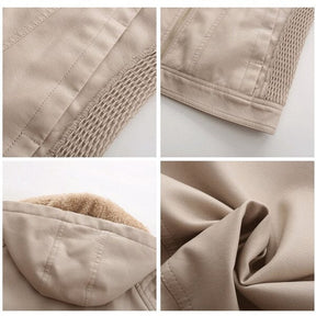 Jaqueta Clássica Forrada de Couro com Capuz - Frete Grátis FEMININO - VESTUÁRIO - JAQUETA DE COURO 2 Dm Stores 