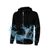 Jaqueta Masculina Casual Impermeável - UltraDry MASCULINO - JAQUETA - ULTRADRY Dm Stores Preto M - 60/70kg 