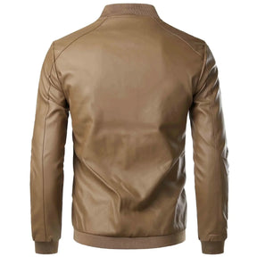 Jaqueta Masculina Couro Básica G1 - JAQUETA02 Sr Alpha 