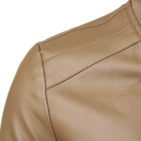 Jaqueta Masculina Couro Básica G1 - JAQUETA02 Sr Alpha 