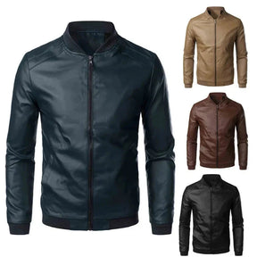 Jaqueta Masculina Couro Básica G1 - JAQUETA02 Sr Alpha 
