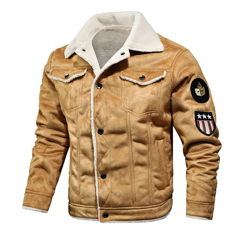 Jaqueta Masculina de Couro