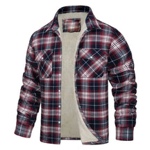 Jaqueta Masculina Xadrez G10 JaquetaXadrez01 Sr Aflha Vermelho PP 50-56kg 