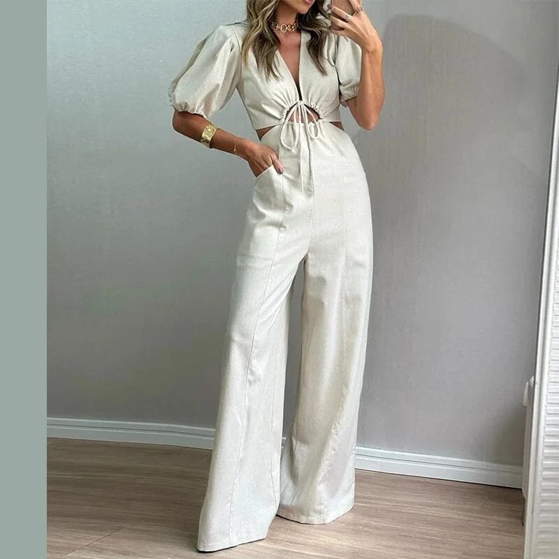 Macacão Lumina Belle – Elegância Intensa com Toque de Liberdade FEMININO - ROUPAS - MACACÃO 2 Dm Stores 