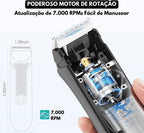 Máquina de Barbear ShavePro Elisya + Brinde MASCULINO - ACESSORIOS - MAQUINA DE BARBEAR 1 Dm Stores 