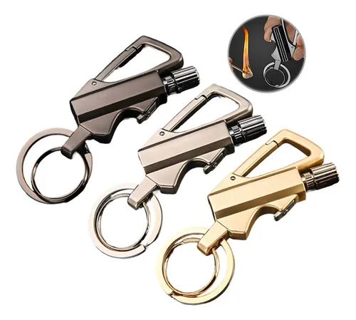 (PAGUE 1 E LEVE 2) Chaveiro-Isqueiro Tactical Pro UNISSEX - ACESSORIO - CHAVEIRO ISQUEIRO Dm Stores 2 unidades (PAGUE 1 E LEVE 2) Preto + Preto 