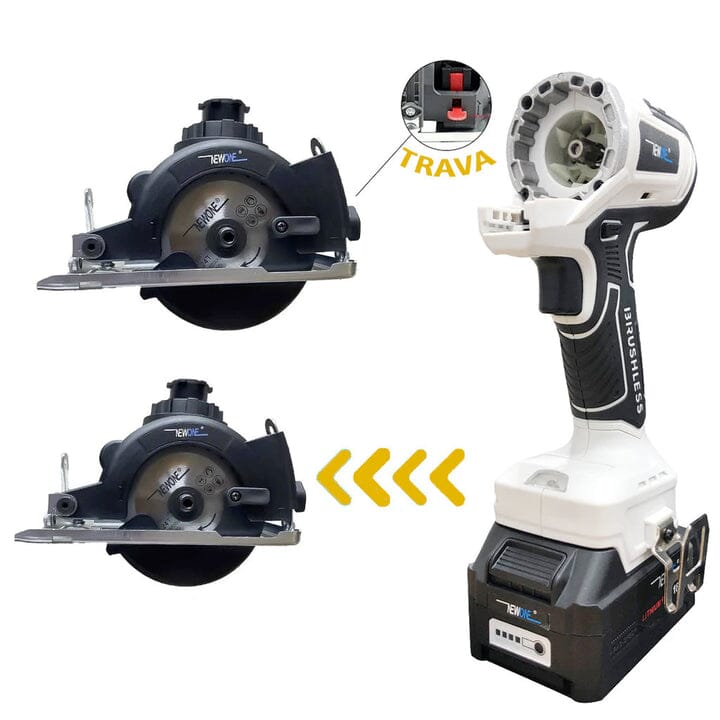 PowerMax Pro Kit 10 em 1 - Parafusadeira Furadeira Lixadeira Serra Martelete Elétrico Espatulas UNISSEX - FERRAMENTAS - PARAFUSADEIRA KIT 10 EM 1 Dm Stores 