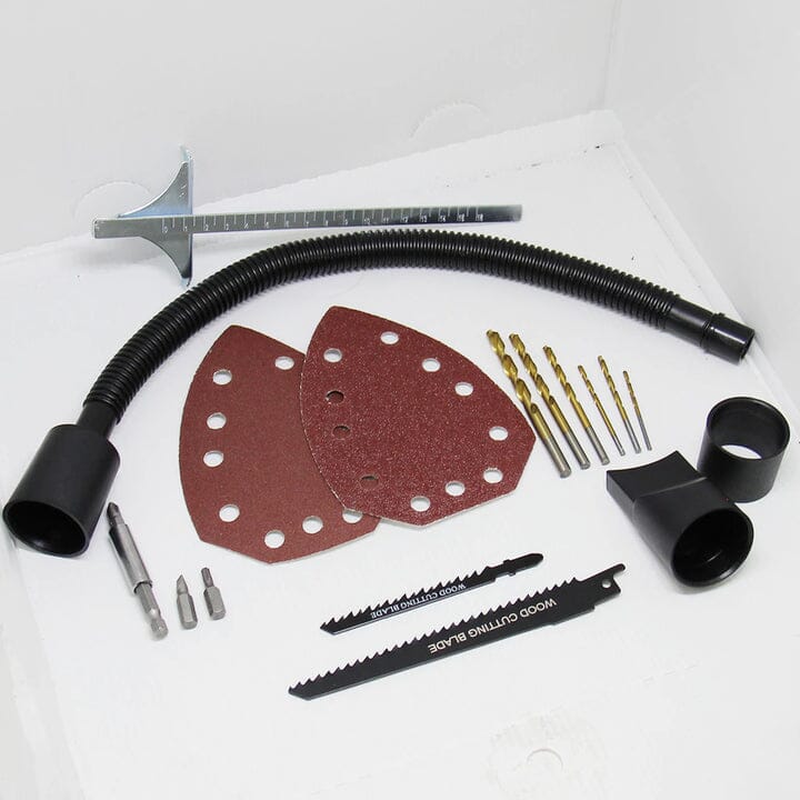 PowerMax Pro Kit 10 em 1 - Parafusadeira Furadeira Lixadeira Serra Martelete Elétrico Espatulas UNISSEX - FERRAMENTAS - PARAFUSADEIRA KIT 10 EM 1 Dm Stores 