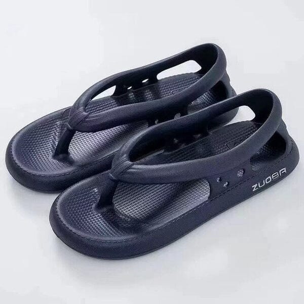 Sandália Anatômica Nuvem 2.0 - Confortável e Antiderrapante Calçados (Sandália Feminina 14) Dm Stores 34 Azul Escuro 