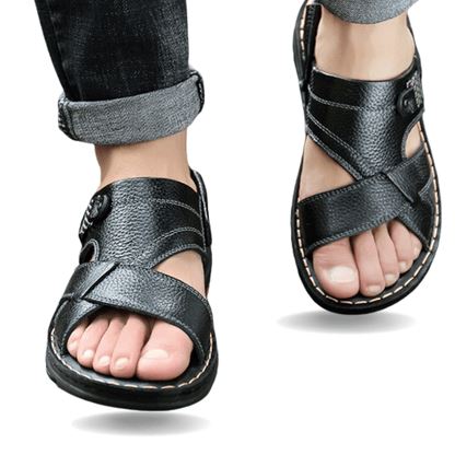 Sandália Ortopédica ConfortPlus Calçados (Sandália Masculina 4) Dm Stores 
