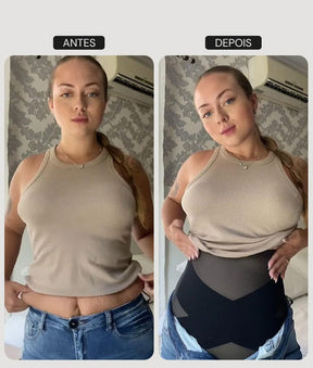 Short Modelador com Compressão em X FEMININO - SAÚDE E BELEZA - CINTA MODELADORA 2 Dm Stores 