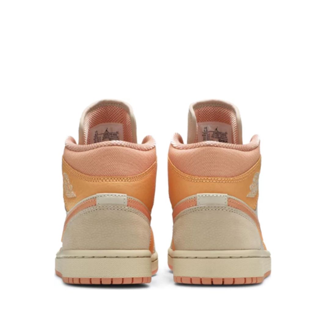 Tênis Air Jordan 1 Mid 'Apricot' Tênis Air Jordan 1 Mid 'Apricot' Dm Stores 