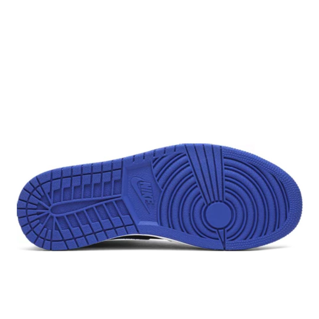 Tênis Air Jordan 1 Mid 'Black Hyper Royal' Tênis Air Jordan 1 Mid 'Black Hyper Royal' Dm Stores 